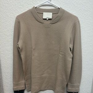 3.1 Phillip Lim Taupe Knit Sweater